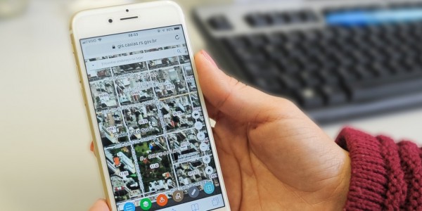 Caxias ganha plataforma mobile para consulta técnica de seus mapas 